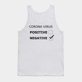 Negative Result from Coronavirus Tank Top